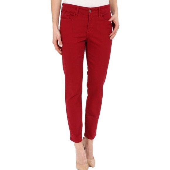 NYDJ Denim - NYDJ Red Clarissa Ankle Jeans
